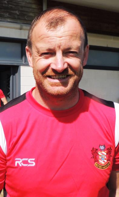 Steve Martin - pleased with the way his Milford side stuck to their task