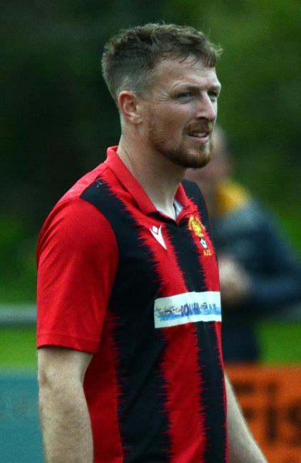 Rhys Dalling - Goodwick striker scored a late winner for Goodwick against Tenby