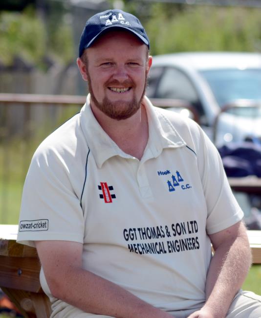 Brennan Martin - runs and wickets for Hook