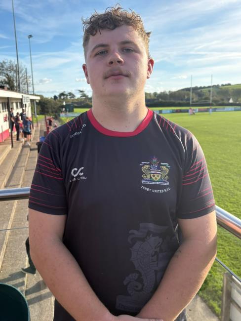  Lewis Rossiter - MoM for Tenby United Athletic