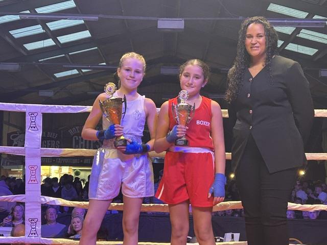 1 - Amirah McGeown (right) and Ally-Mae Lance