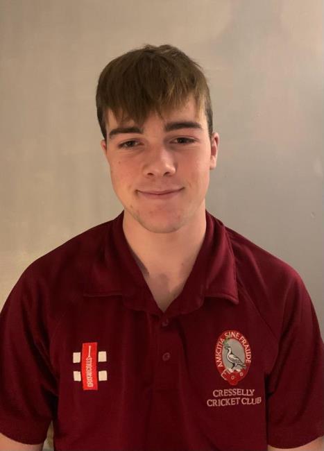 Ollie Rowlands - scored 87 for Cresselly Thirds