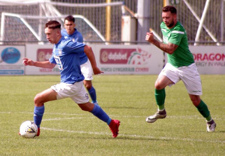 Ben Fawcett presses for The Bluebirds