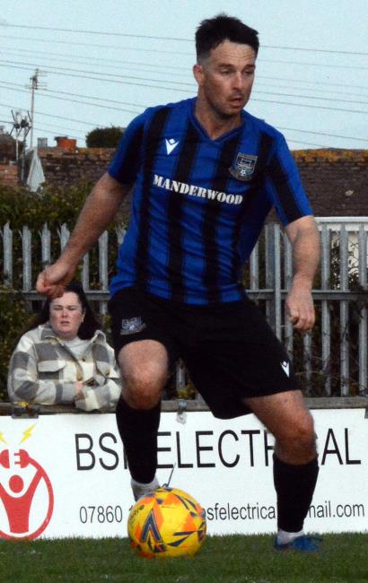 Captain Ryan Wilson bagged the opener for Hakin United at Dafen Welfare