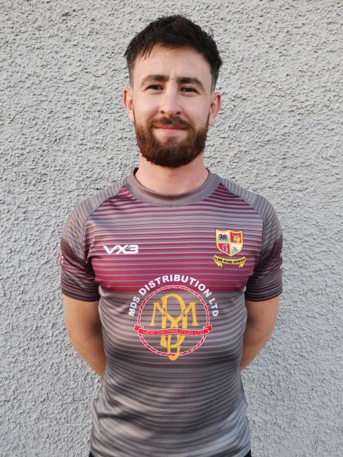 Tomos Phillips - try hat-trick for Crymych centre
