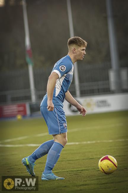 Danny Williams was a threat all night for Haverfordwest County