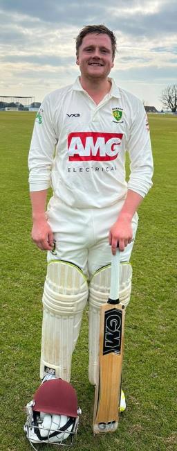 Toby Hayman - top scored for Burton