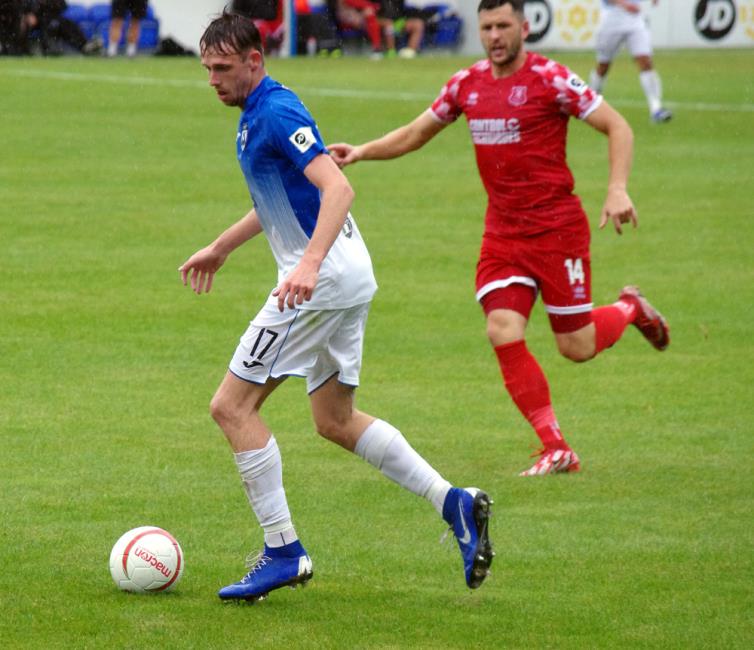 Jack Wilson scored with a stunning strike for Haverfordwest County