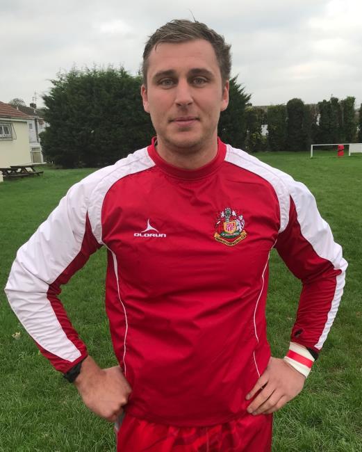 Josh Hicks - two tries for Pembroke, including a last-gasp winner
