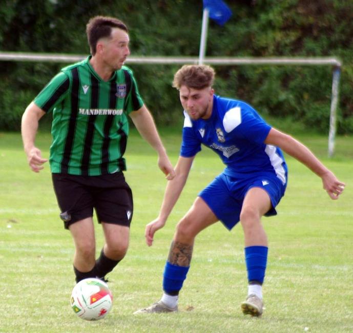 Ryan Wilson scored the only goal for Hakin against Tenby