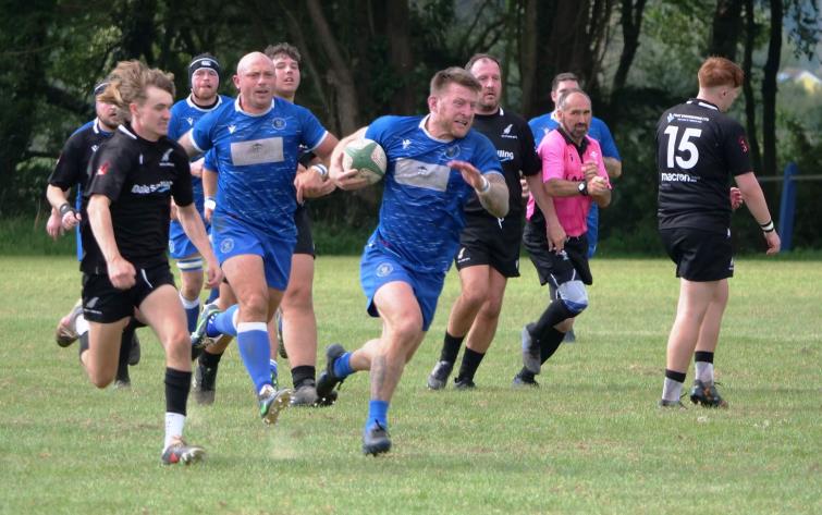 Matty Phillips (Haverfordwest) shows his pace and power in a previous match