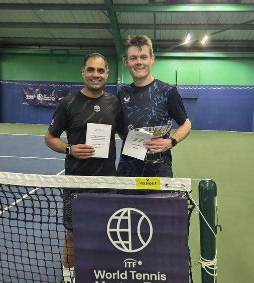 Jeremy Cross, with Hafeez Hameed