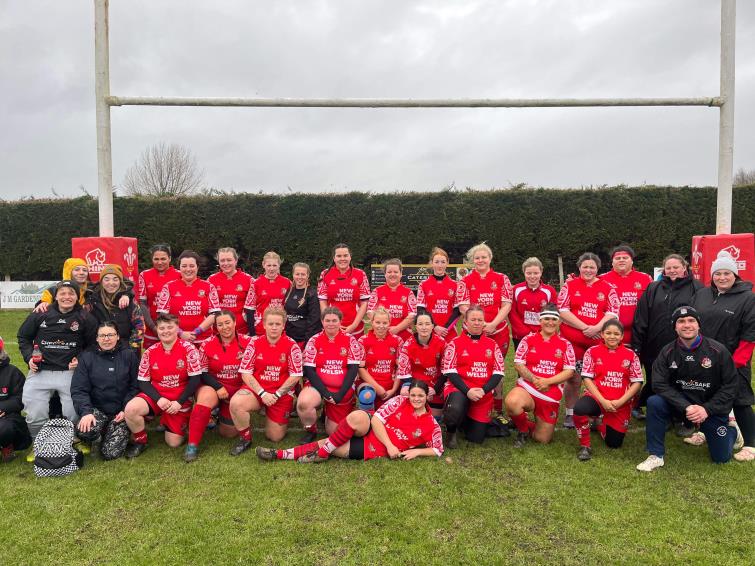 The victorious Pembroke Panthers Squad