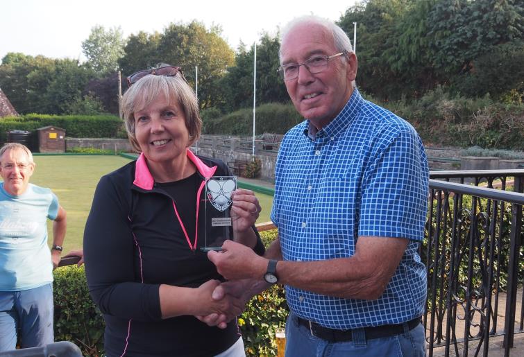 Alison Dixon with Brian Hearne