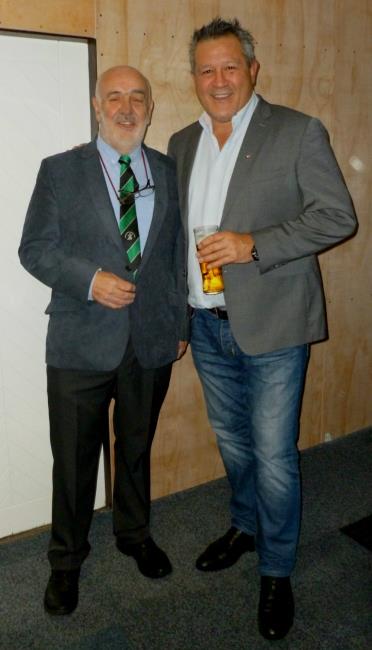 Bill Carne  and Zinzan Brooke in Neyland