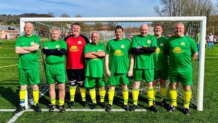 One of the Walking Mens teams
