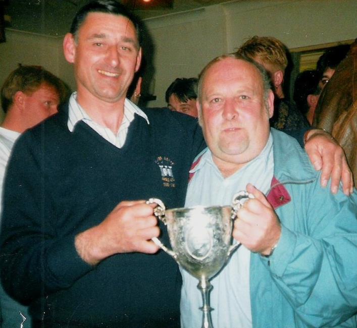 Mike with Angle co-founder Peter Thomas