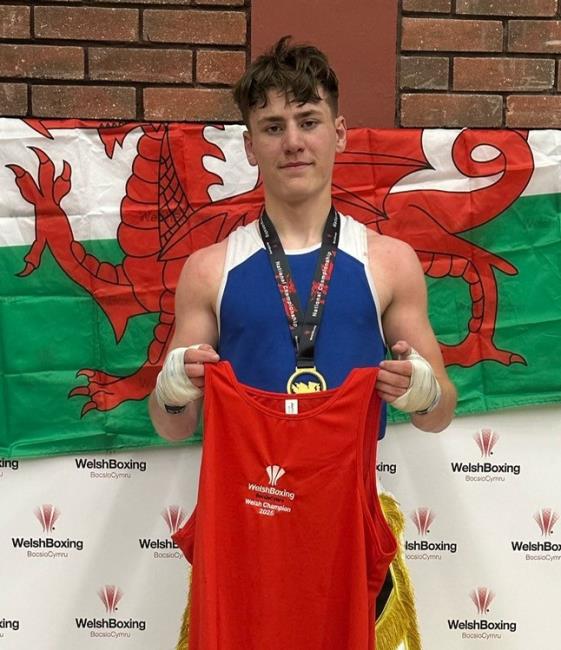 Sean Bolger - Proud owner of a Welsh vest
