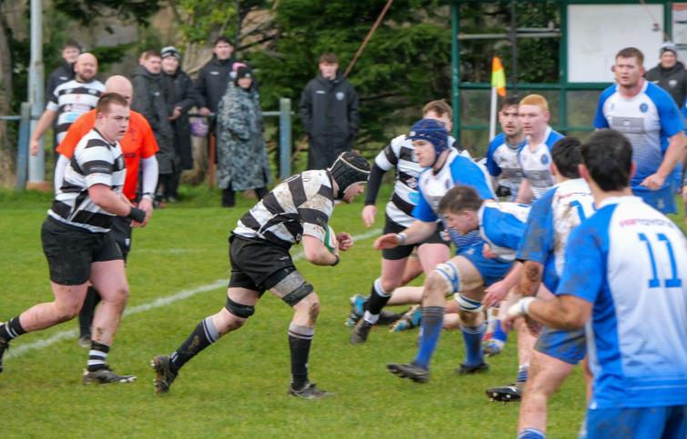 Tumble on another attack (Pic - William John)