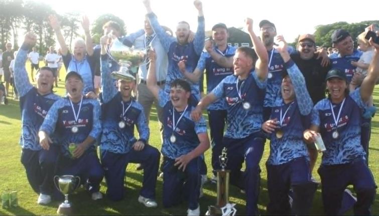 Delighted winners - Narberth. Pictures by Bill Carne