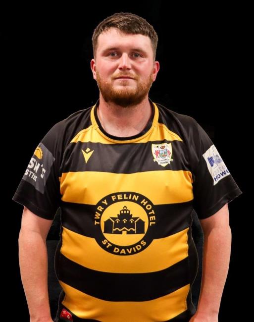 Adam Williams - two tries for St Davids hooker