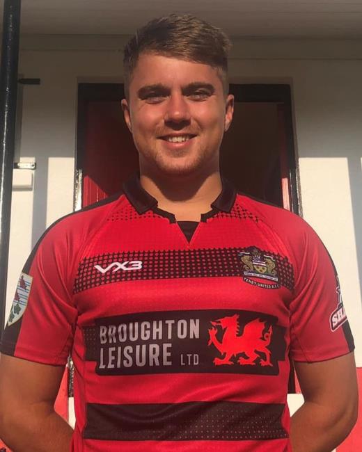 Gwion Jones - man of the match for Tenby