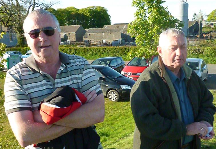 Adge John and  Richard Fanus