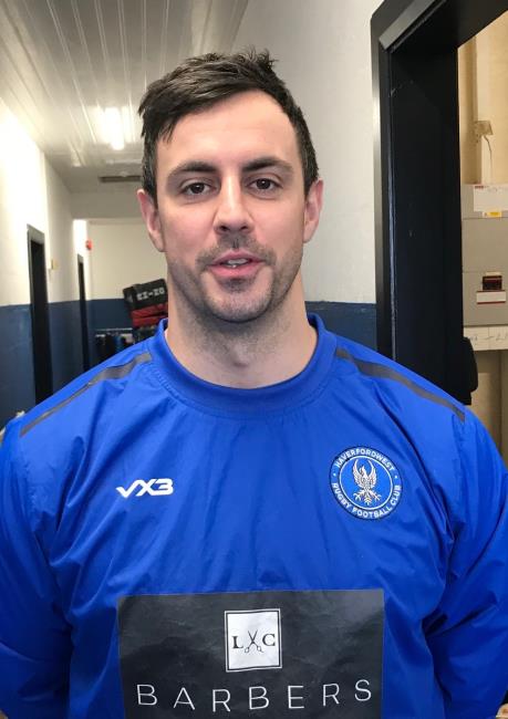 Scott Candler - scored a try for Haverfordwest at Bryncoch