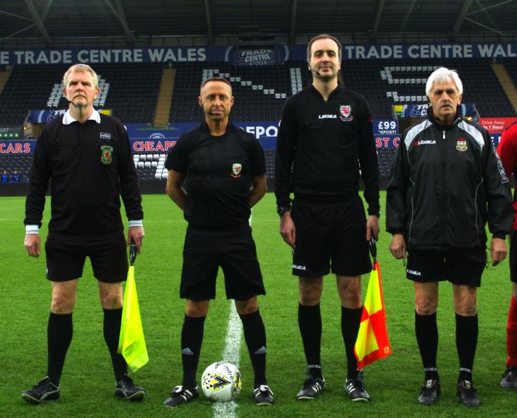West Wales Cup match officials