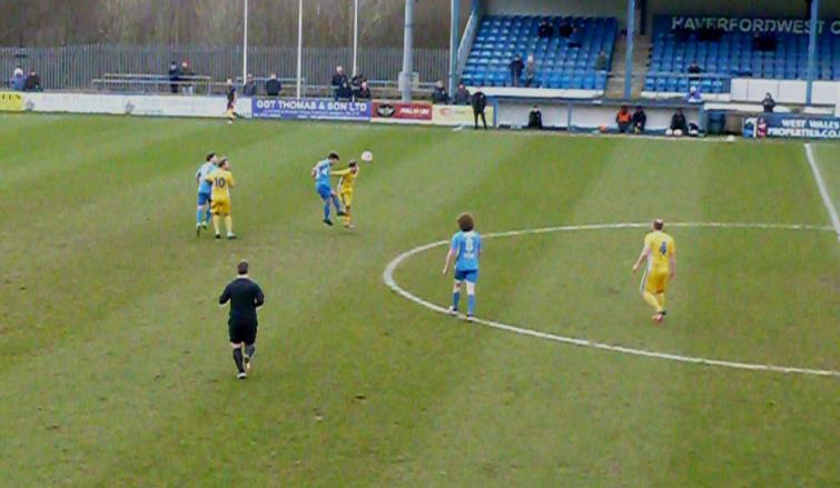 Midfield action