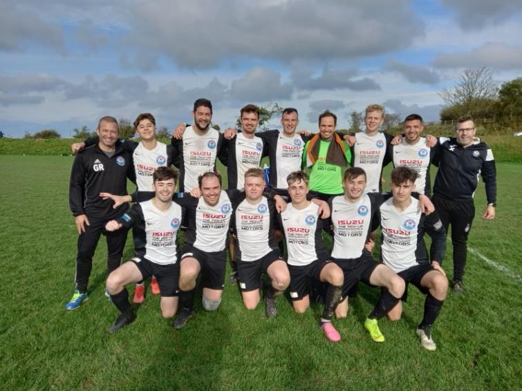 Neyland caused a Senior Cup upset as they won 4-2 at Fishguard Sports