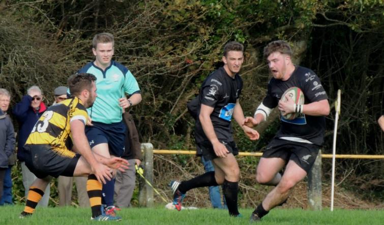 Neyland put Llangwm under pressure