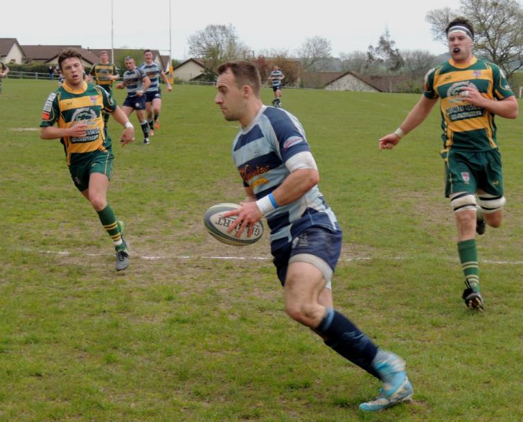 Nick Gale in action for The Otters
