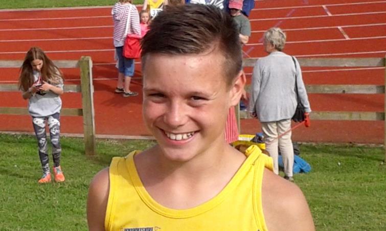 Owain’s a top race walker and a keen competitor in other sports too!