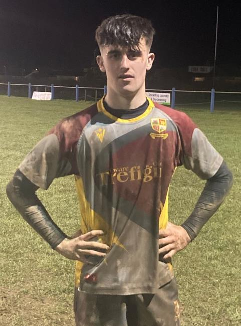 Man of the match - Owain Davies, Crymych Youth