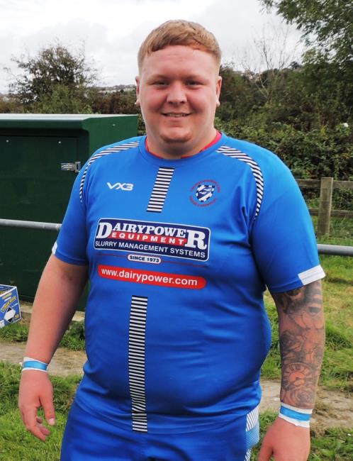 Adam Bowen - grabbed a late try for Fishguard