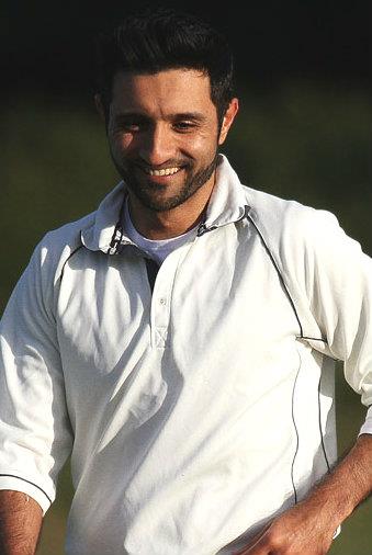 Adil Khan - bowled and batted well for Haverfordwest B