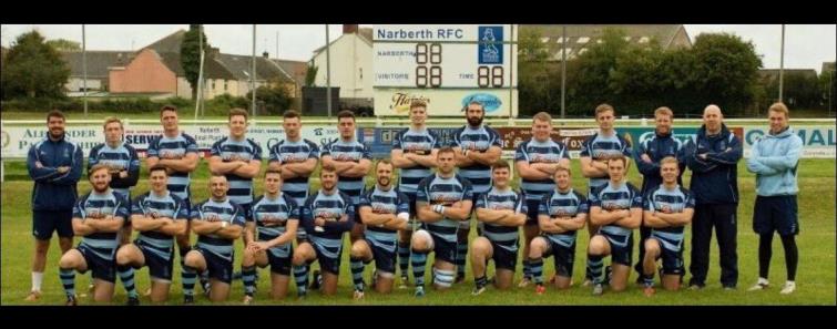 Alex Jenkins captain of Narberth RFC