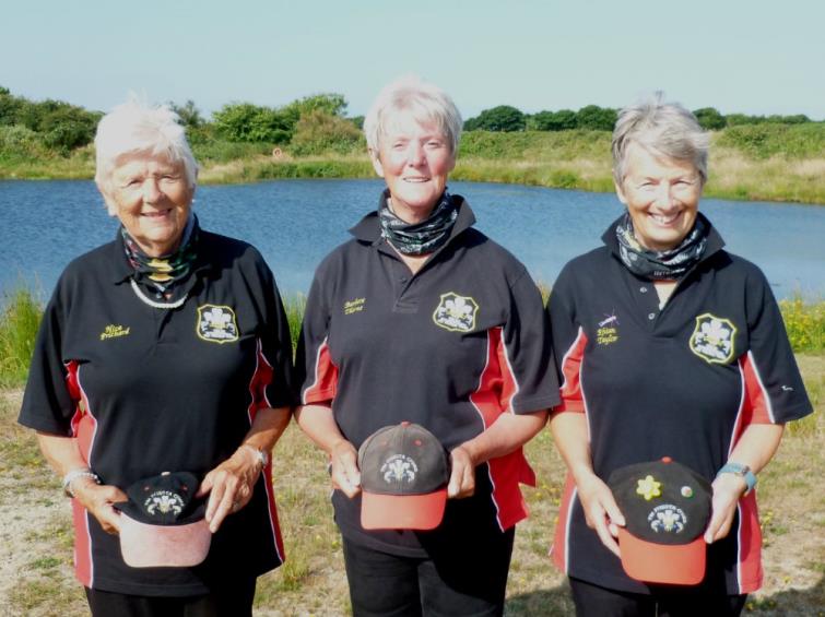 Nica Prichard, Barbara Thorne and Rhian Taylor 
