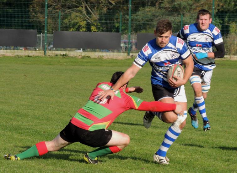 Ben John is on the charge 