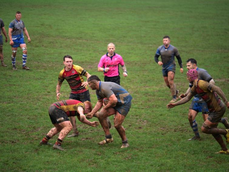 Will Blackburn - on the charge for the Blues
