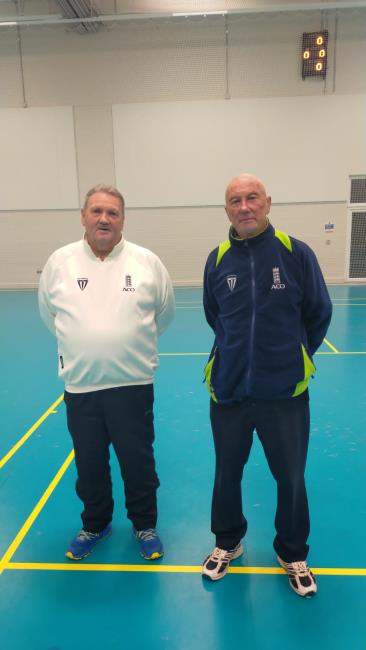Umpires - Chris Stapleton and Allan Hansen