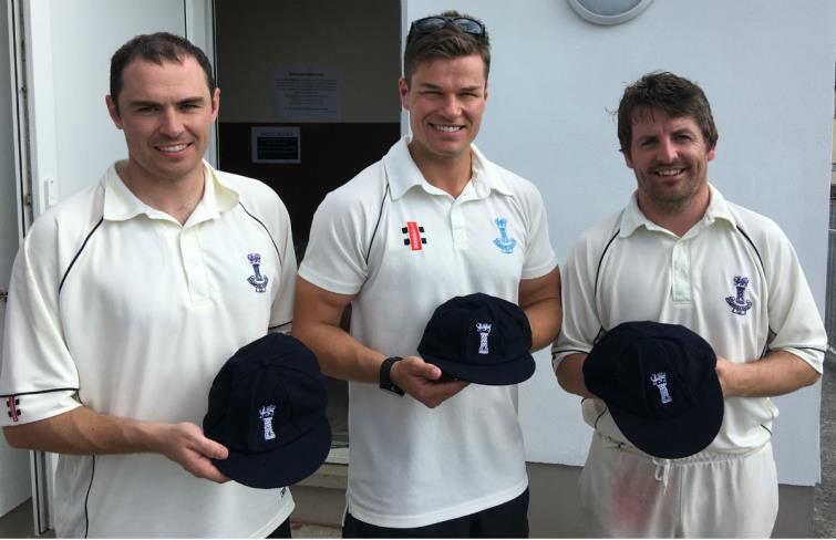 Sean Hannon, Henry Durrant and Matthew Davies were awarded their County Caps