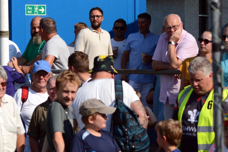 Haverfordwest County supporters were happy with the win