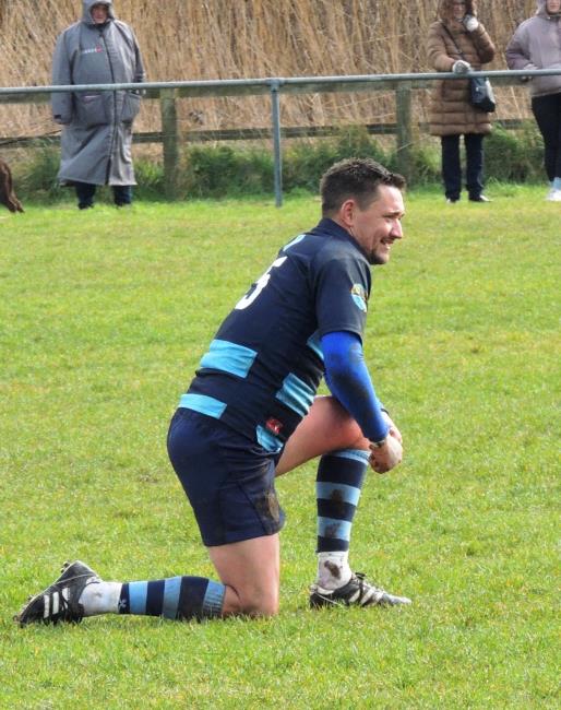 Pembrokeshire product Tom Richards played fullback for Mumbles