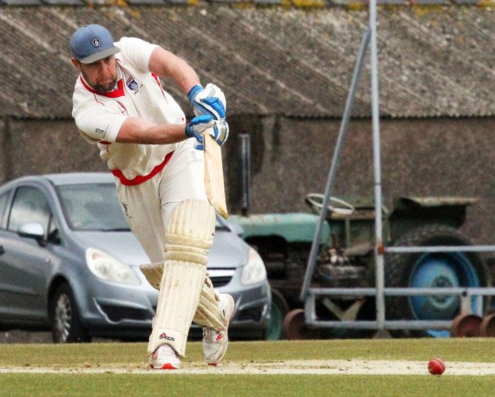 Danny Caine - vital innings for The Seasiders. Picture Susan McKehon
