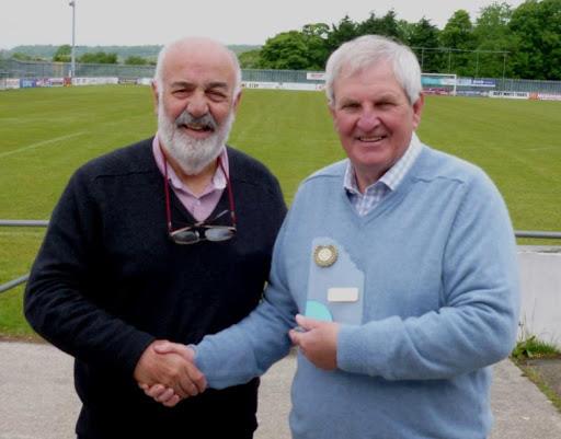 David Hughes (right) has stepped down as chairman