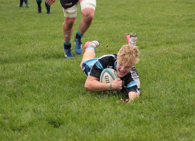 George McDonald - two tries for Narberth No 9