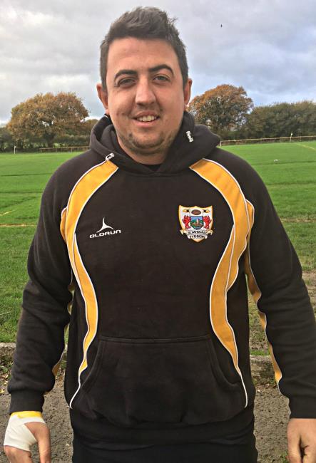 George Raymond - try scorer for Saints