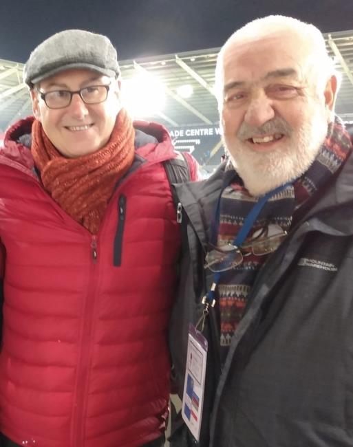Gordon Thomas and Bill Carne